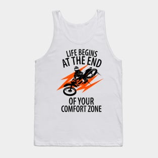 Motocross Biker Freestyle Stunt Tank Top